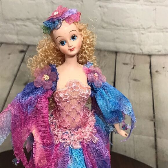 Decorative Whimsical Doll Renaissance Fairy like - Picture 3 of 8